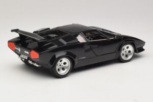 Lamborghini Countach 5000 Quattrovalvole ブラック Bburago 1:18 3337 メタル - 画像 3/8
