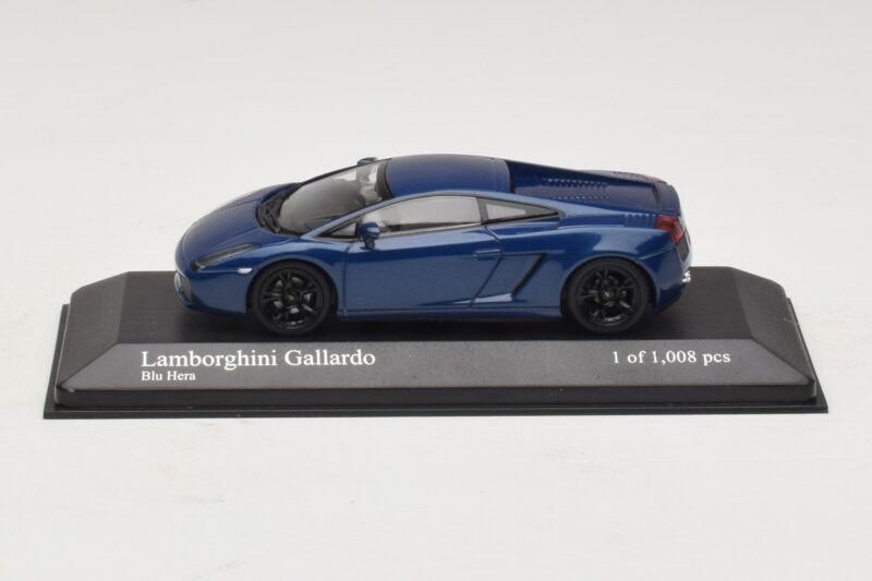 Lamborghini Gallardo Blue Metallic Minichamps 1:43 400103505 メタル
