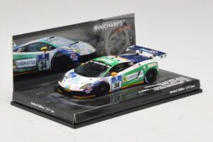 Lamborghini Gallardo LP600 GT3 #34 Reiter Engineering H-J. Stuck 24 Hours of Nurburgring 2011 Minichamps 1:43 437111284 メタル - 画像 2/5