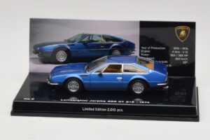 Lamborghini Jarama 400 GTS ブルー Minichamps 1:43 436103400 メタル