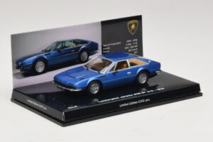 Lamborghini Jarama 400 GTS ブルー Minichamps 1:43 436103400 メタル - 画像 2/5