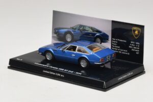 Lamborghini Jarama 400 GTS ブルー Minichamps 1:43 436103400 メタル - 画像 3/5