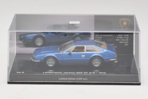 Lamborghini Jarama 400 GTS ブルー Minichamps 1:43 436103400 メタル - 画像 4/5