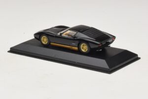 Lamborghini Miura P400 ブラック Minichamps 1:43 430103004 メタル - 画像 3/5