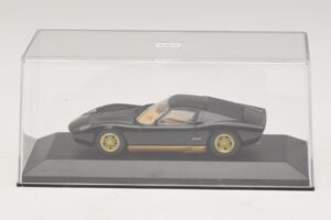 Lamborghini Miura P400 ブラック Minichamps 1:43 430103004 メタル - 画像 4/5