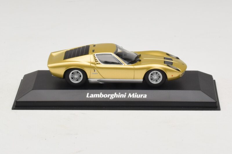 Lamborghini Miura P400 ゴールド Maxichamps 1:43 940103002 メタル