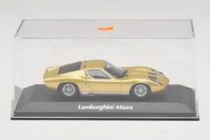 Lamborghini Miura P400 ゴールド Maxichamps 1:43 940103002 メタル - 画像 4/5
