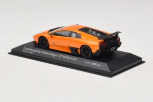 Lamborghini Murcielago LP670-4 SV オレンジメタリック Minichamps 1:43 400103942 メタル - 画像 3/5
