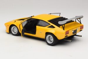 Lamborghini Urraco Rally Pearl Yellow Kyosho 1:18 08445GY メタル - 画像 5/8