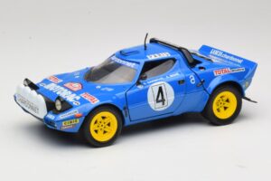 Lancia Stratos HF #4 B. Darniche / A. Mahe Rally Monte Carlo 1979 Solido 1:18 9019 メタル