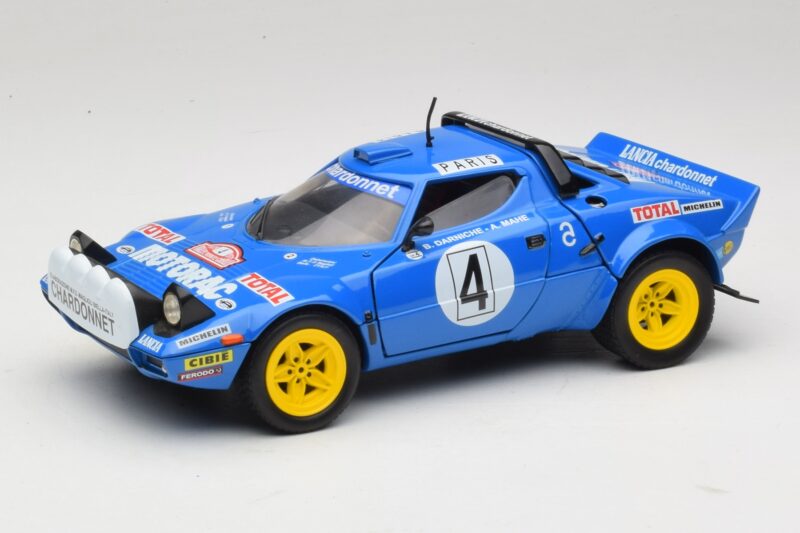 Lancia Stratos HF #4 B. Darniche / A. Mahe Rally Monte Carlo 1979 Solido 1:18 9019 メタル