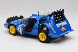 Lancia Stratos HF #4 B. Darniche / A. Mahe Rally Monte Carlo 1979 Solido 1:18 9019 メタル - 画像 5/8