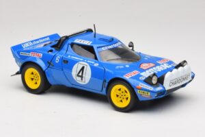 Lancia Stratos HF #4 B. Darniche / A. Mahe Rally Monte Carlo 1979 Solido 1:18 9019 メタル - 画像 6/8