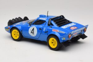 Lancia Stratos HF #4 B. Darniche / A. Mahe Rally Monte Carlo 1979 Solido 1:18 9019 メタル - 画像 7/8