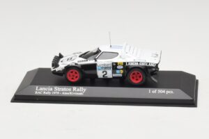 Lancia Stratos Rally #2 M. Alen / I. Kivimaki RAC Rally 1979 Minichamps 1:43 430791202 メタル