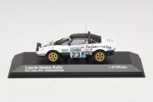 Lancia Stratos Rally #23 Walfridson / Frazer RAC Rally 1976 Minichamps 1:43 430761223 メタル