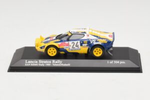 Lancia Stratos Rally #24 F. Tabaton / Radaelli San Remo Rally 1980 Minichamps 1:43 430801224 メタル