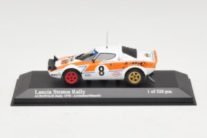 Lancia Stratos Rally #8 Livieratos / Manolis Acropolis Rally 1978 Minichamps 1:43 430781208 メタル