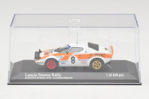 Lancia Stratos Rally #8 Livieratos / Manolis Acropolis Rally 1978 Minichamps 1:43 430781208 メタル - 画像 4/5