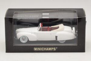 Lincoln Continental カブリオレ ホワイト Minichamps 1:43 400082501 メタル - 画像 5/5
