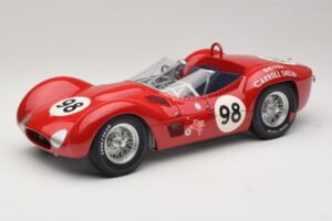 Maserati Tipo 61 #98 C. Shelby Times Mirror GP For Sportscars 1960 Minichamps 1:12 120601298 メタル