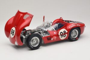 Maserati Tipo 61 #98 C. Shelby Times Mirror GP For Sportscars 1960 Minichamps 1:12 120601298 メタル - 画像 2/8
