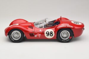 Maserati Tipo 61 #98 C. Shelby Times Mirror GP For Sportscars 1960 Minichamps 1:12 120601298 メタル - 画像 3/8