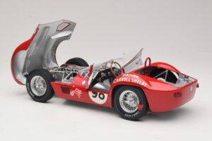 Maserati Tipo 61 #98 C. Shelby Times Mirror GP For Sportscars 1960 Minichamps 1:12 120601298 メタル - 画像 5/8