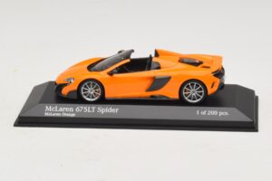 McLaren 675LT Spider オレンジ Minichamps 1:43 537154431 Diecast