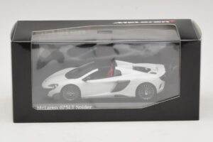 McLaren 675LT Spider Silica White Minichamps 1:43 537154432 Diecast - 画像 5/5