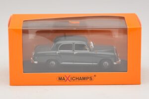 Mercedes 180 W120 グレー Maxichamps 1:43 940033100 メタル - 画像 5/5