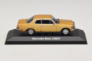 Mercedes 230 CE C123 ゴールドメタリック Maxichamps 1:43 940032220 Diecast