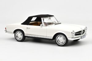 Mercedes 230 SL W113 Pagoda ホワイト Norev 1:12 123800 メタル - 画像 3/3