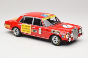 Mercedes 300 SEL 6.8 #1 H. Heyer / Betzler 24 Hours of Nurburgring 1972 Minichamps 1:18 155723401 Diecast - 画像 4/6