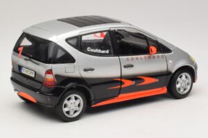 Mercedes A-Class W168 D. Coulthard シルバー Maisto 1:18 35841 メタル - 画像 3/8