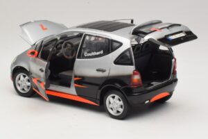 Mercedes A-Class W168 D. Coulthard シルバー Maisto 1:18 35841 メタル - 画像 5/8