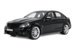 Mercedes C63 AMG W204 Brabus B63S Obsidian Black GT Spirit 1:18 GT582 レジン
