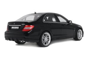 Mercedes C63 AMG W204 Brabus B63S Obsidian Black GT Spirit 1:18 GT582 レジン - 画像 2/5