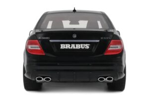 Mercedes C63 AMG W204 Brabus B63S Obsidian Black GT Spirit 1:18 GT582 レジン - 画像 5/5
