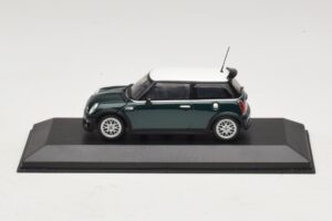 Mini Cooper One R50 Aero Green ホワイトルーフ Minichamps 1:43 MINI011 Diecast