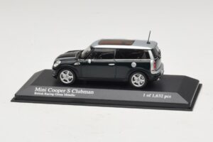 Mini Cooper S Clubman R55 グリーン シルバー Minichamps 1:43 431138670 Diecast