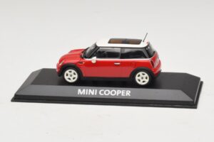 Mini Cooper S R53 レッド パノラマルーフ付き Minichamps 1:43 Mini Cooper S R53 レッド パノラマルーフ付き Minichamps 1:43 MINI024 Diecast