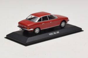 NSU Ro 80 レッド Maxichamps 1:43 940015402 メタル - 画像 2/5