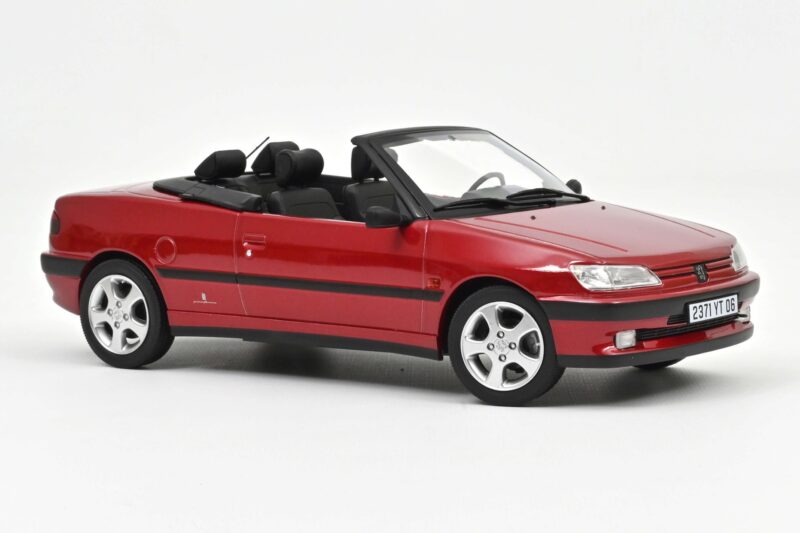 Peugeot 306 カブリオレ Diablo Red Norev 1:18 Peugeot 306 カブリオレ Diablo Red Norev 1:18 184930 メタル