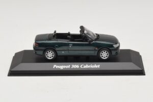 Peugeot 306 カブリオレ グリーンメタリック Maxichamps 1:43 940112833 Diecast