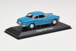 Peugeot 404 クーペ ブルー Maxichamps 1:43 940112921 メタル - 画像 2/5