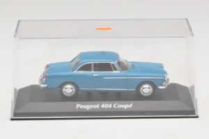 Peugeot 404 クーペ ブルー Maxichamps 1:43 940112921 メタル - 画像 4/5
