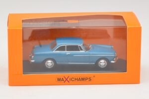 Peugeot 404 クーペ ブルー Maxichamps 1:43 940112921 メタル - 画像 5/5
