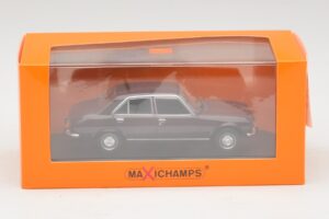 Peugeot 504 ダークレッド Maxichamps 1:43 940112500 メタル - 画像 5/5