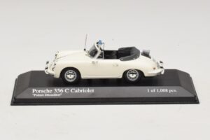 Porsche 356C カブリオレ Polizei Dusseldorf Minichamps 1:43 430062391 メタル